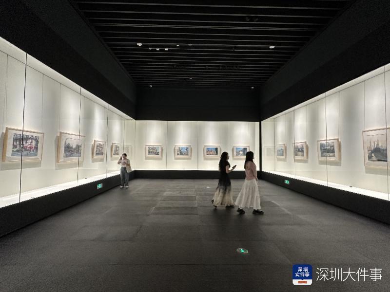 深圳美术馆上新,邀你赴水彩盛宴,看"都市风景"