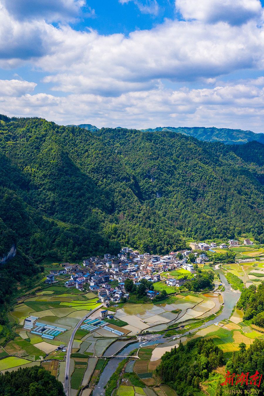 乡村田园风景图片大全图片