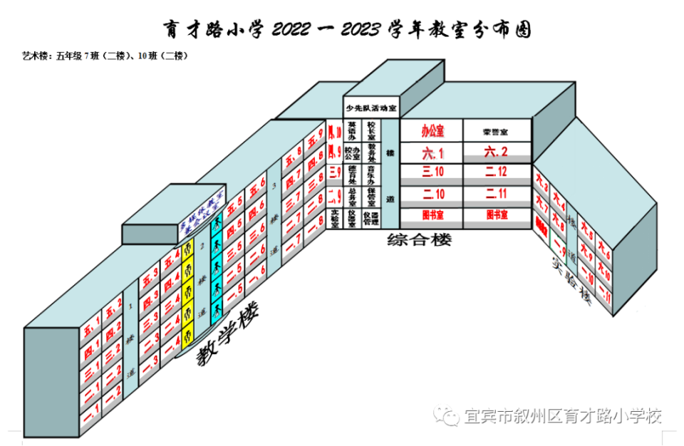 学校楼层示意图图片