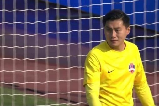 发挥神勇与河南队一役程月磊奉献6次扑救