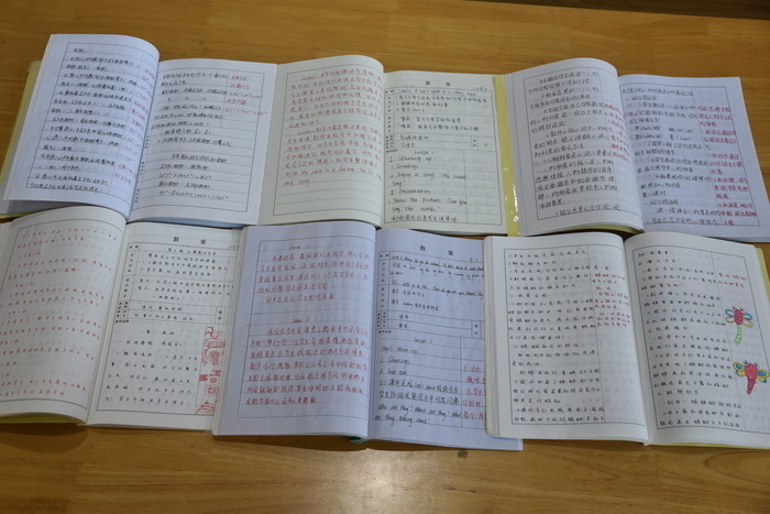 有备而来大有作为景山小学开展备课作业展评活动