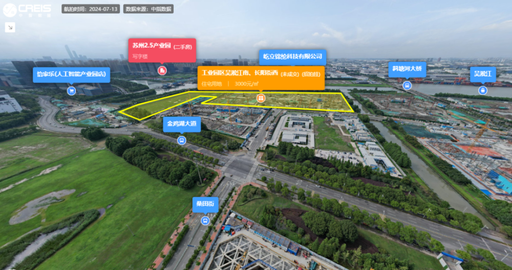 苏州5.38亿成交园区一宗低密地，总规划建筑面积约18万㎡_腾讯新闻