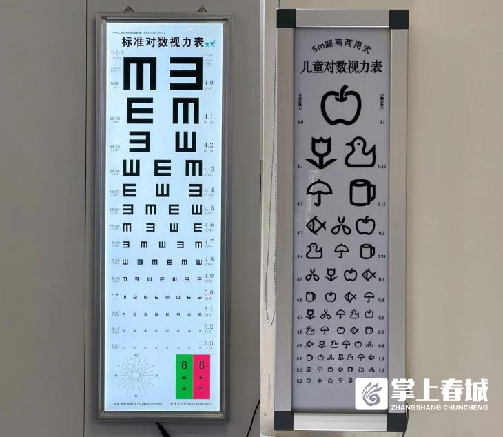 目前,医院最常见的视力表有"e"字视力表和图形视力表.