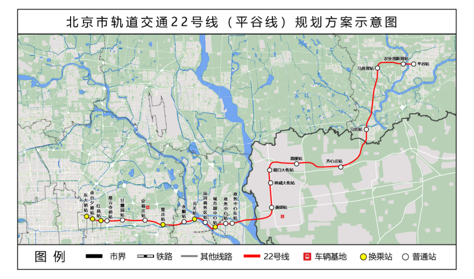 新增一站,位置在这里!地铁22号线一体化规划方案公示