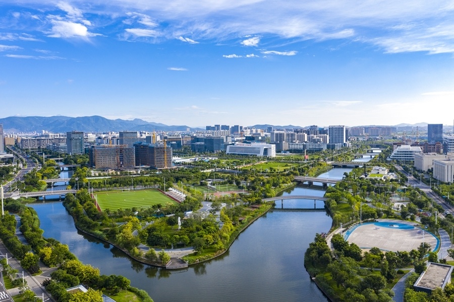 福州长乐县市区千年蝶变向海图强赴时代之约