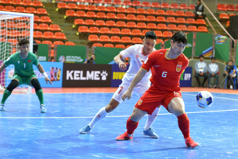足球——五人制亚洲杯:中国队不敌越南队