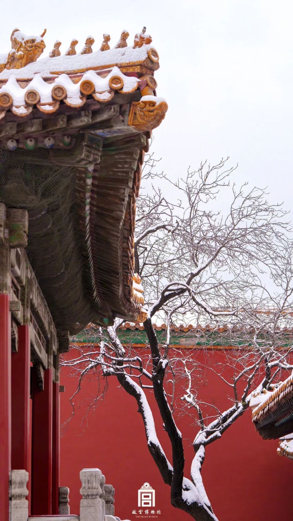 祺然有灵让故宫换上了紫禁城·雪景限定装北京纷纷扬扬的一场大雪白雪