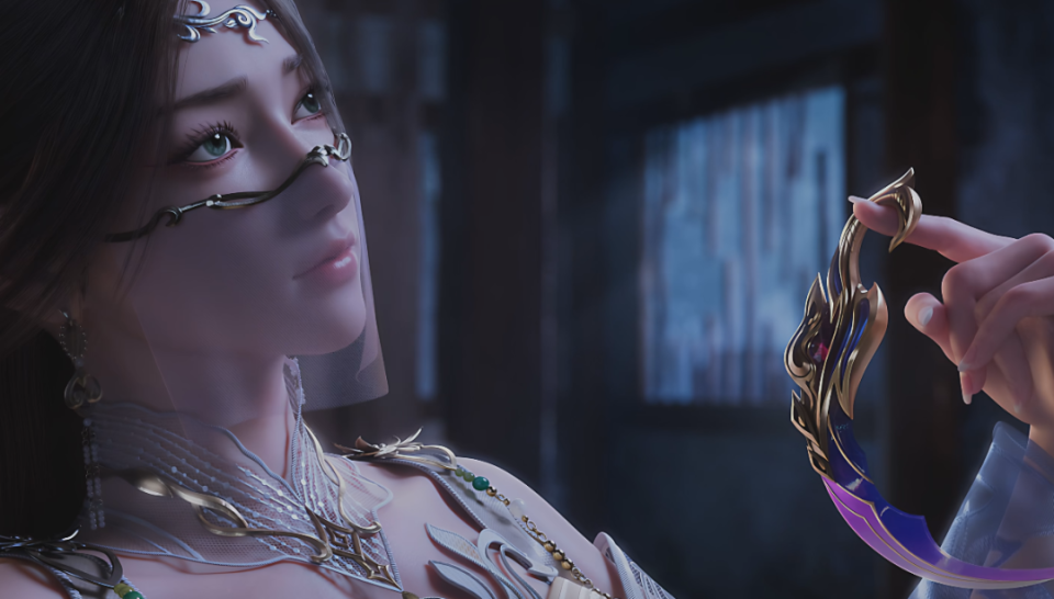 金瓶儿这是这么了?高叉裙大长腿依旧,但就是感觉不够魅惑_腾讯新闻