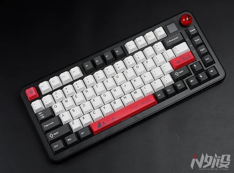 黑爵ak820 max三模机械键盘拆解评测
