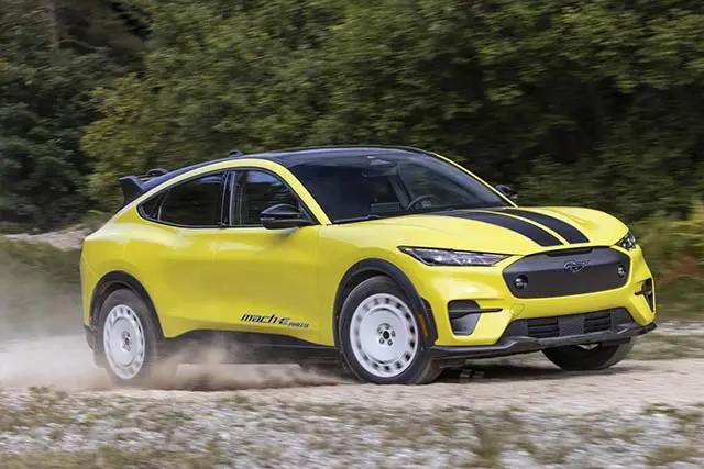 福特野马macherally是480马力越野电动汽车