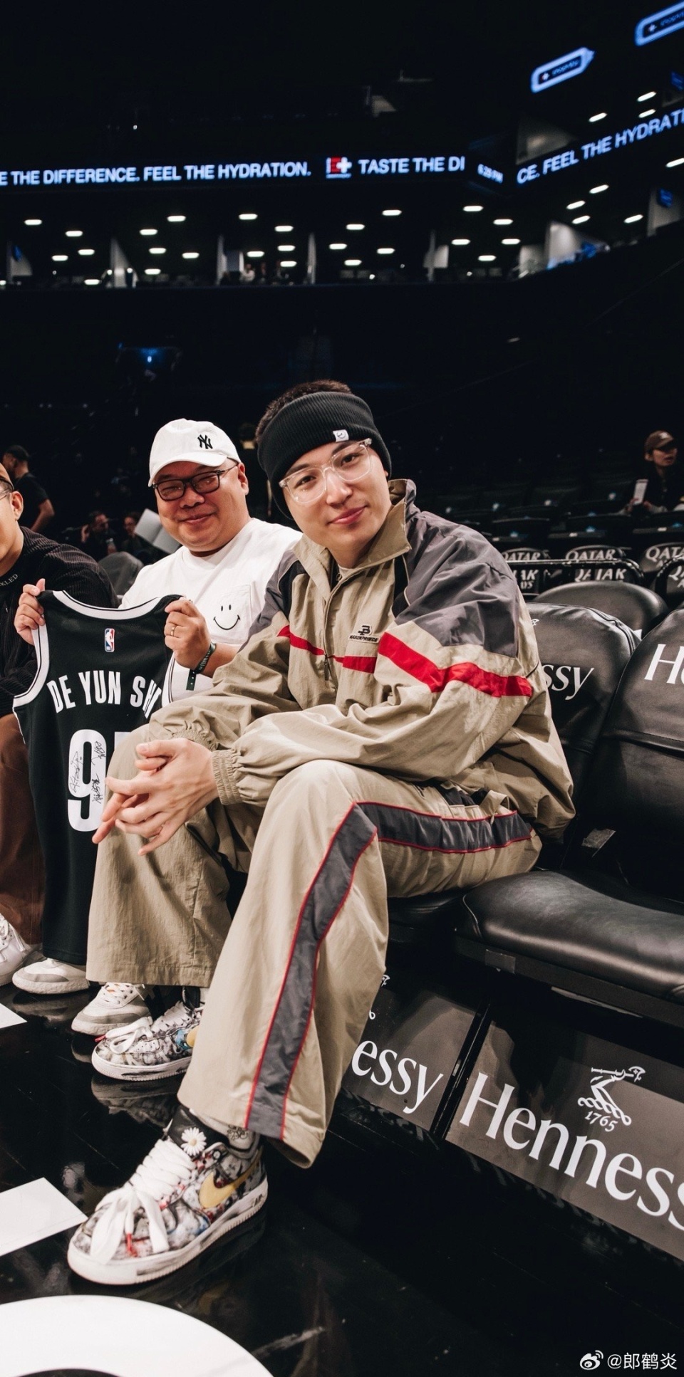 德云社北美巡演,布鲁克林篮网官方晒照:欢迎张九龄,王九龙,郎鹤炎来我