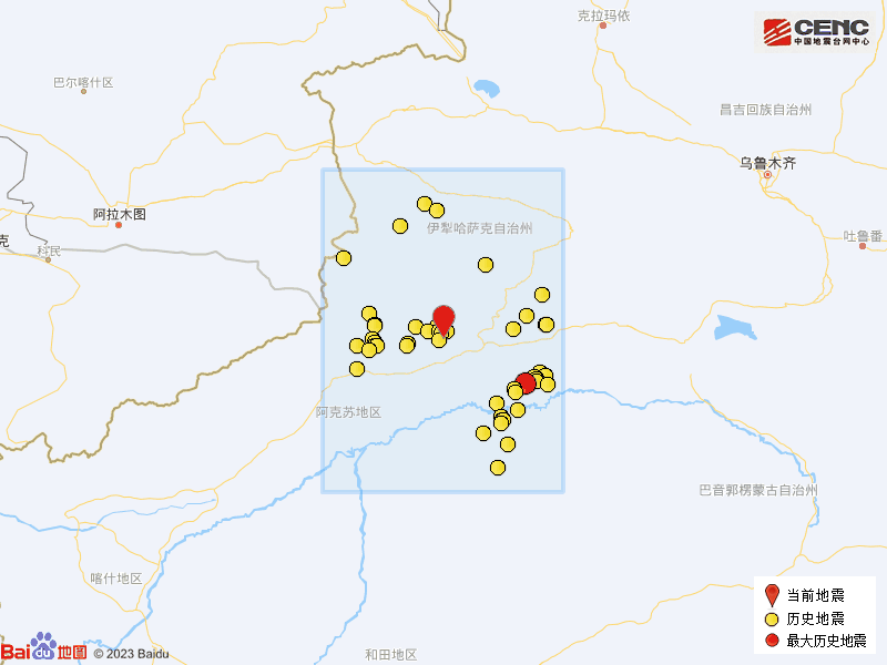 新疆阿克苏地区拜城县发生3.2级地震