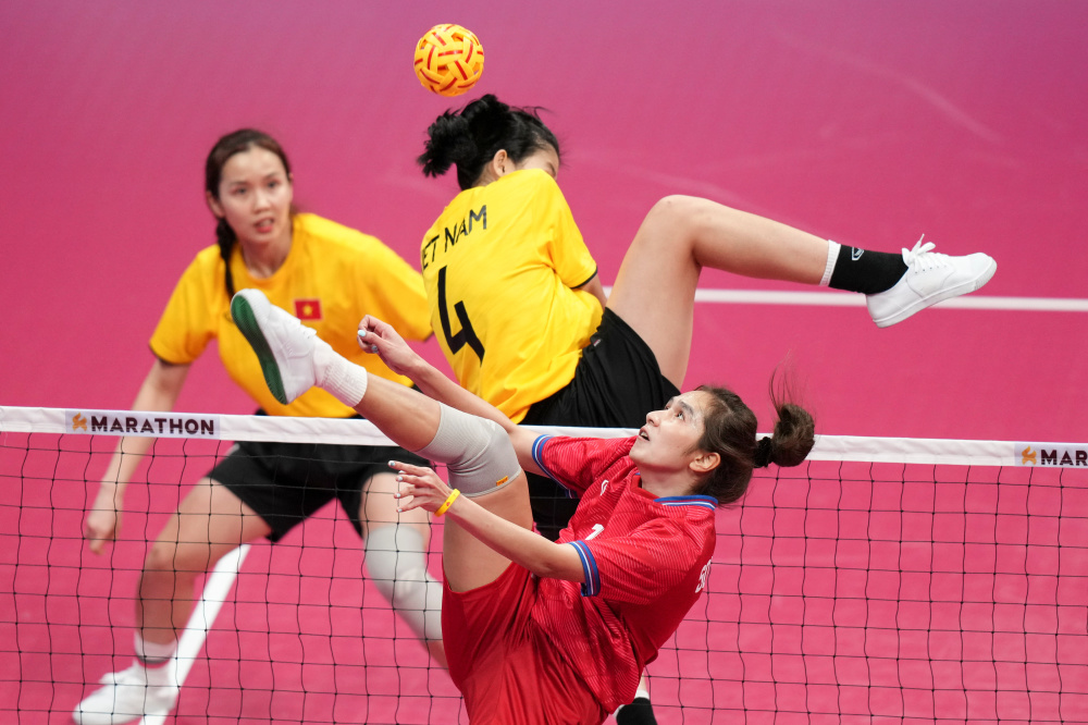 藤球——女子单组决赛:泰国队夺冠_腾讯新闻