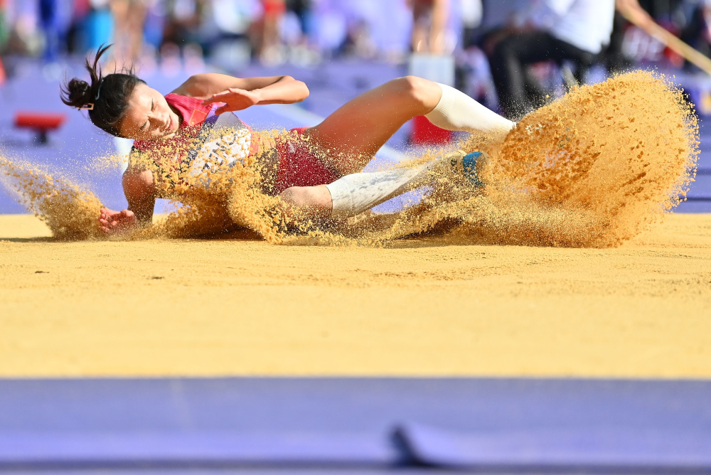 巴黎奥运会丨田径——女子三级跳远赛况(2)