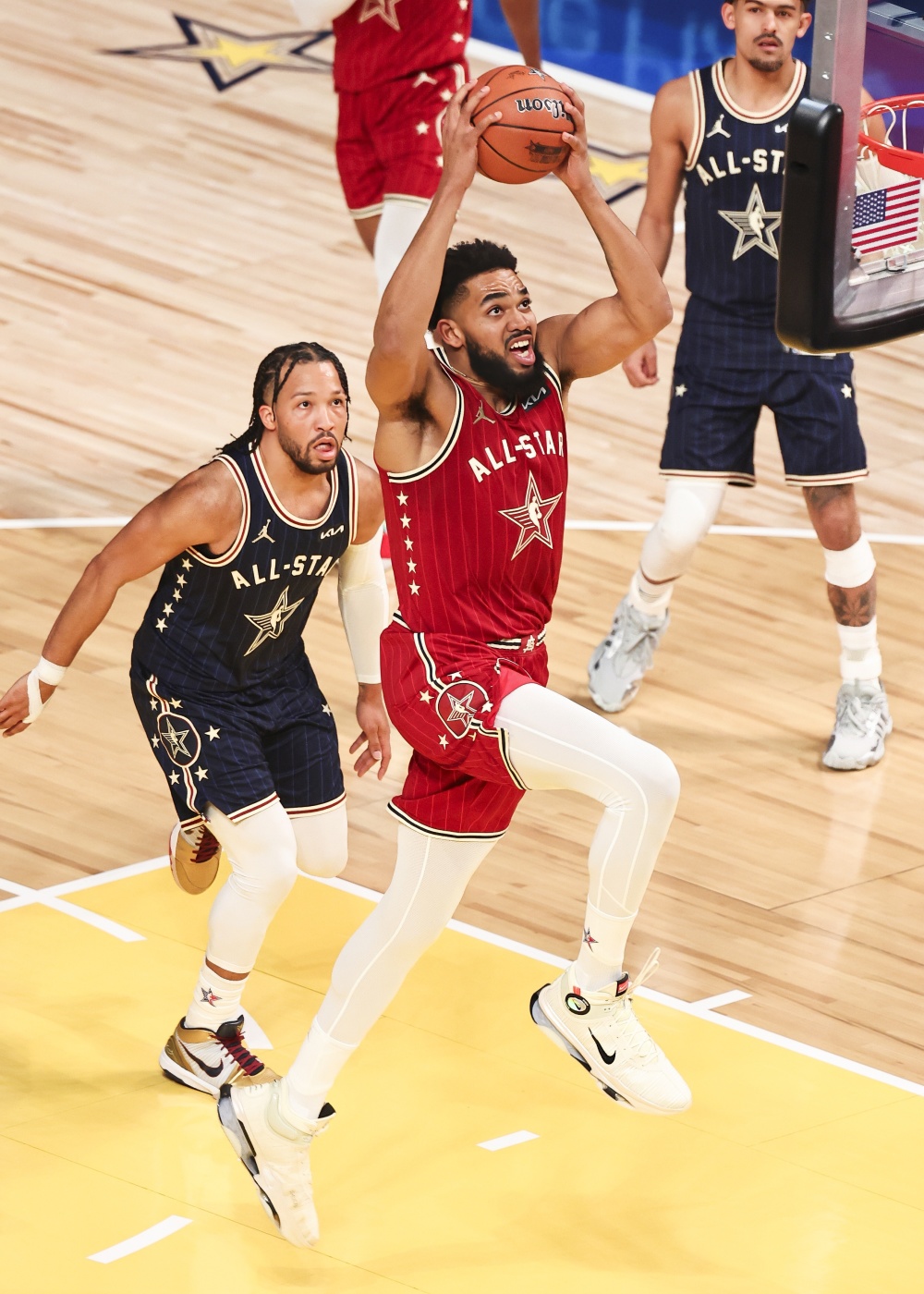 篮球——nba全明星赛:东部胜西部