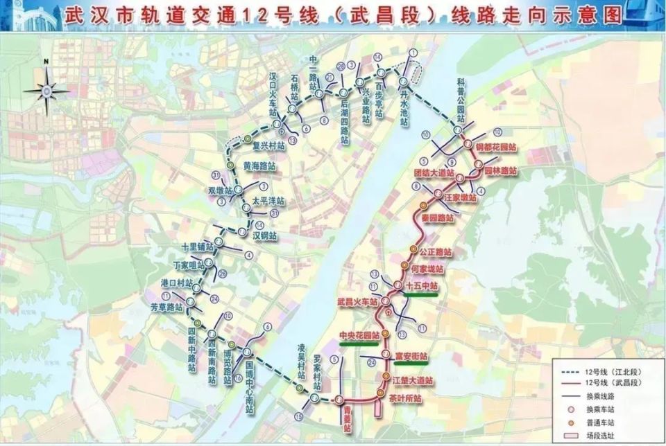 武汉地铁12号线:信号系统安装中标,武昌段工期487日!