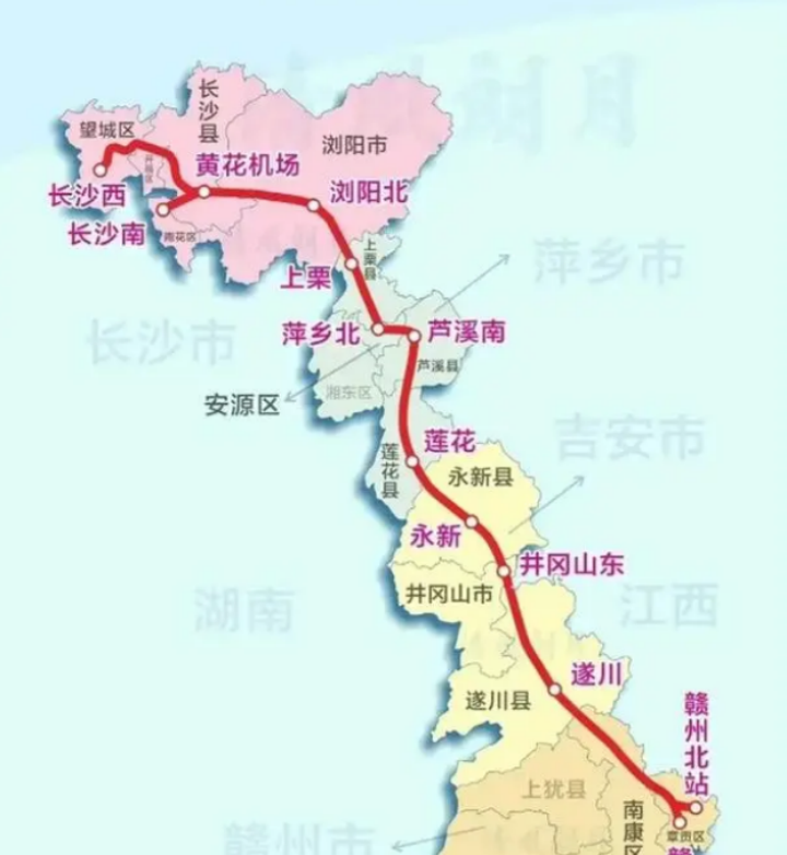 这条高铁,为何湘赣两省砸锅卖铁也要建?