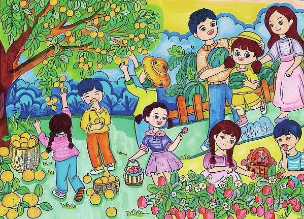 我的周末我做主看小画师笔下的精彩周末生活