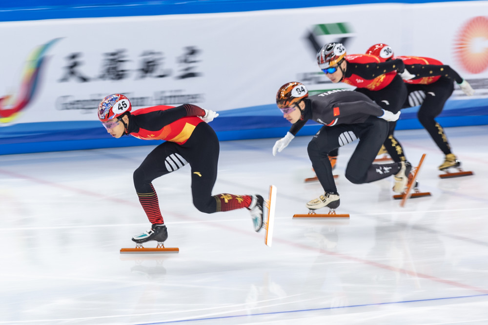 短道速滑男子500米图片