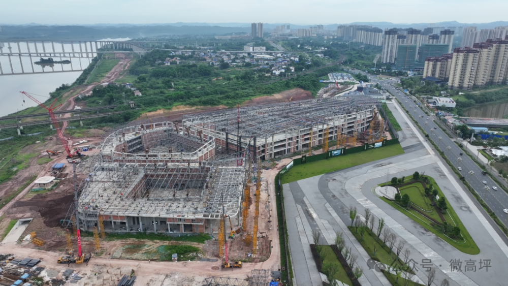 南充国际会展中心再迎新进展!