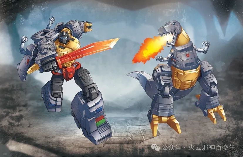 变形金刚中的恐龙军团,其实他们真的可以组合