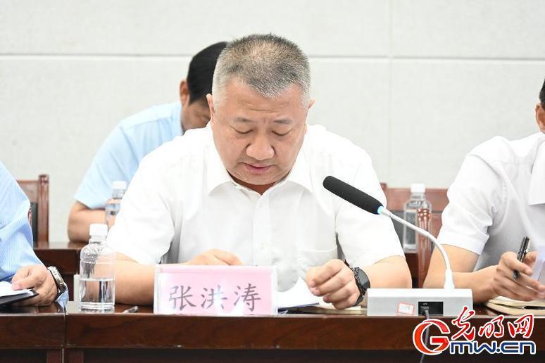 林州市人民政府副市长张洪涛就加快产业转型升级,推动乡村振兴,增强