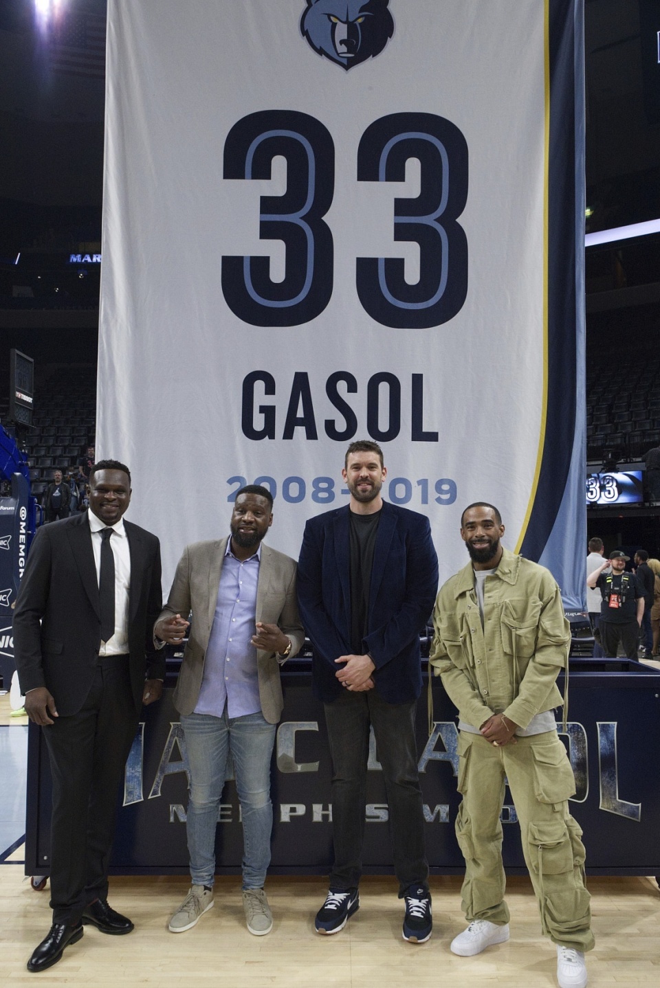 回忆向|随着马克-加索尔球衣退役 灰熊"黑白双熊"时