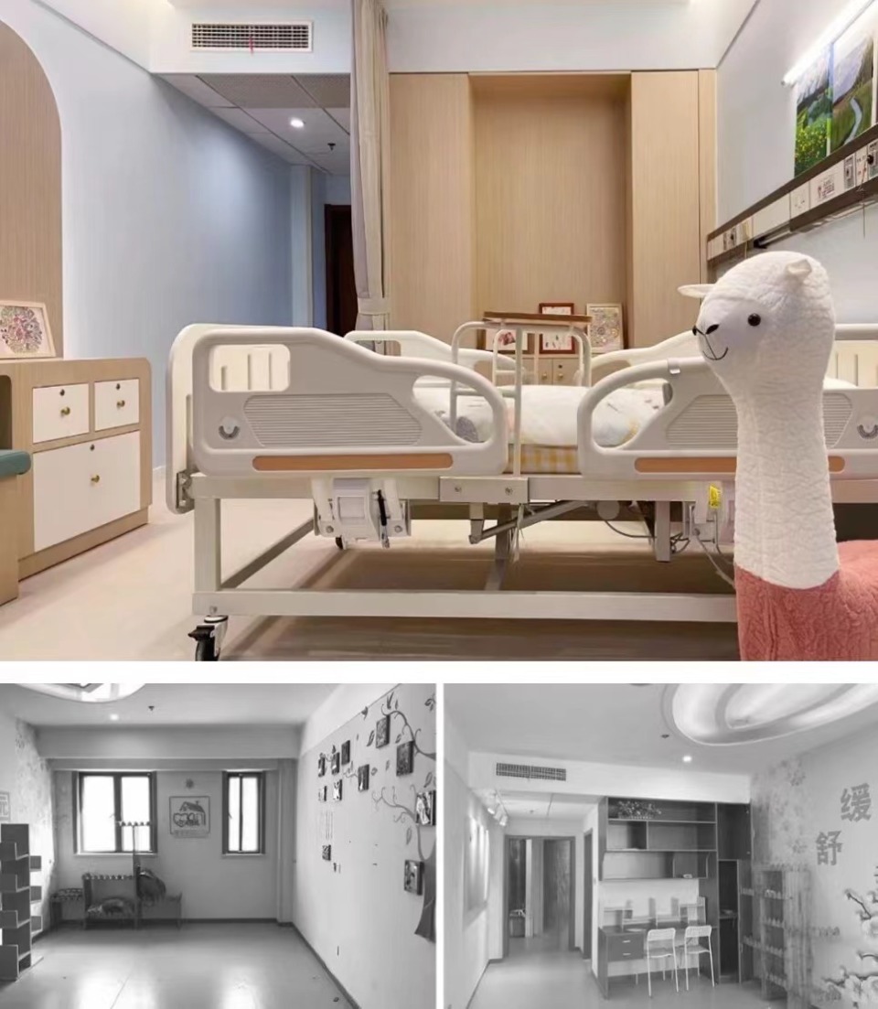 安宁病房 图片来源:woodsbagot在这间安宁小屋正式启用的时候,黄馨谚