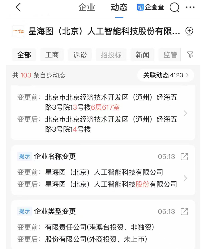 2026年首家！具身智能企业星海图完成股改，创始人高继扬为90后清华学霸_腾讯新闻