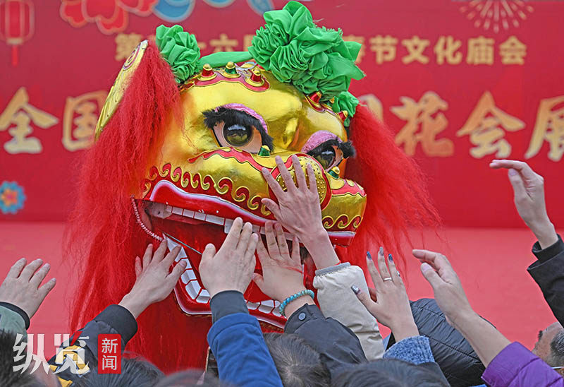 新春走基层|大运河畔舞狮人_腾讯新闻