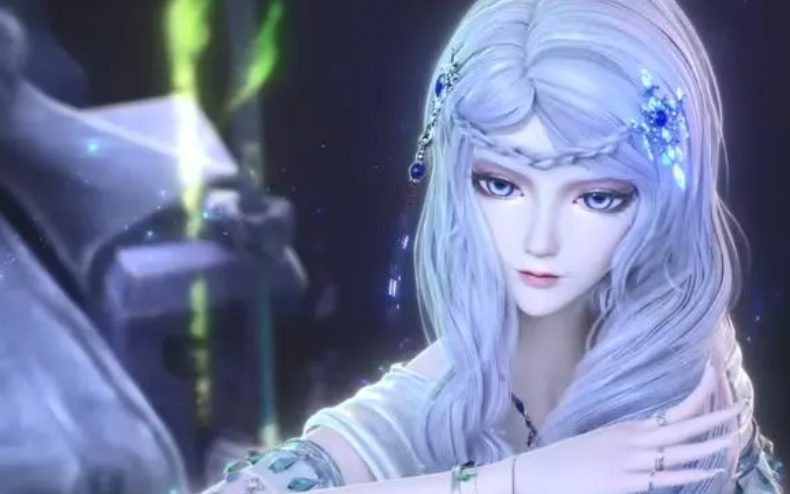 叶罗丽冰公主建模出现了负优化摆脱不了的面条形状发量堪忧