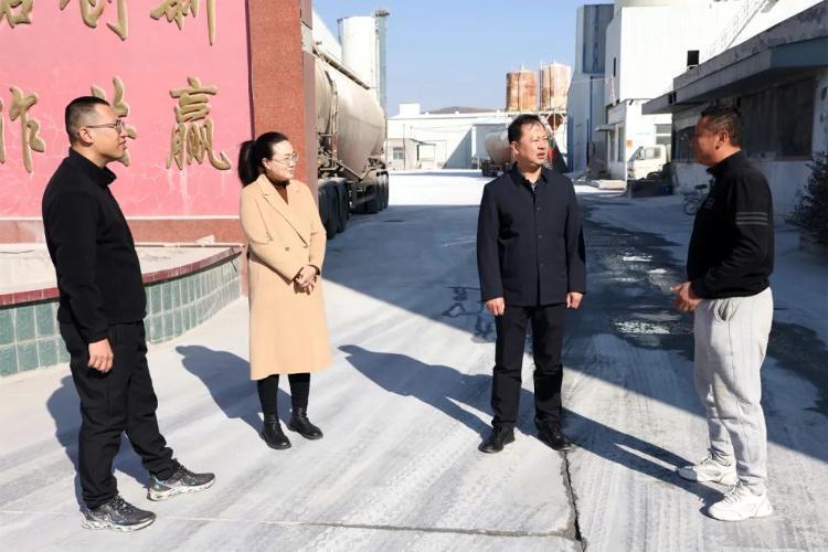 邹平市委常委,政法委书记段书国到临池镇走访调研企业复工复产工作
