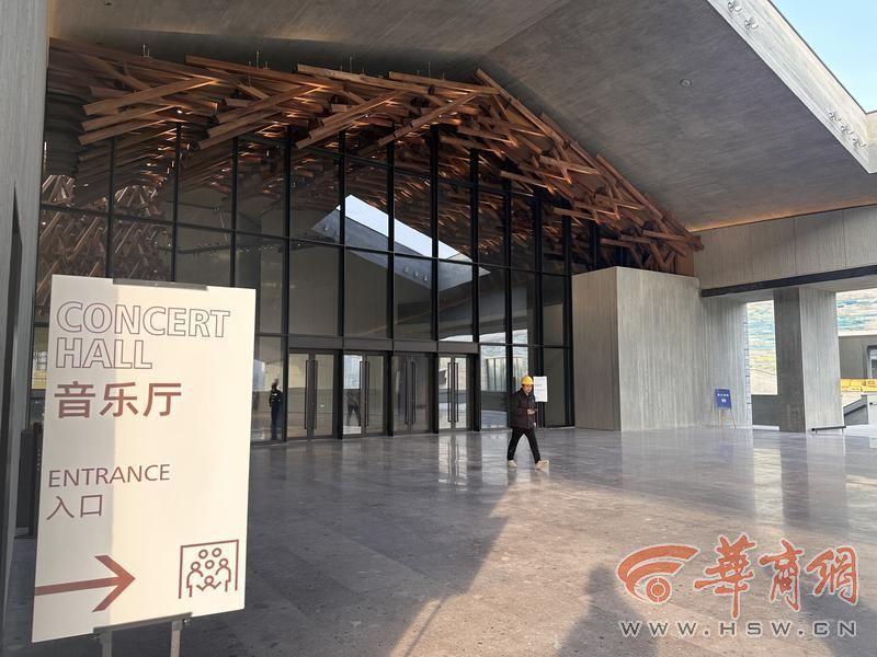 内景首度曝光 西安大剧院有啥亮点？记者提前实地探访_腾讯新闻
