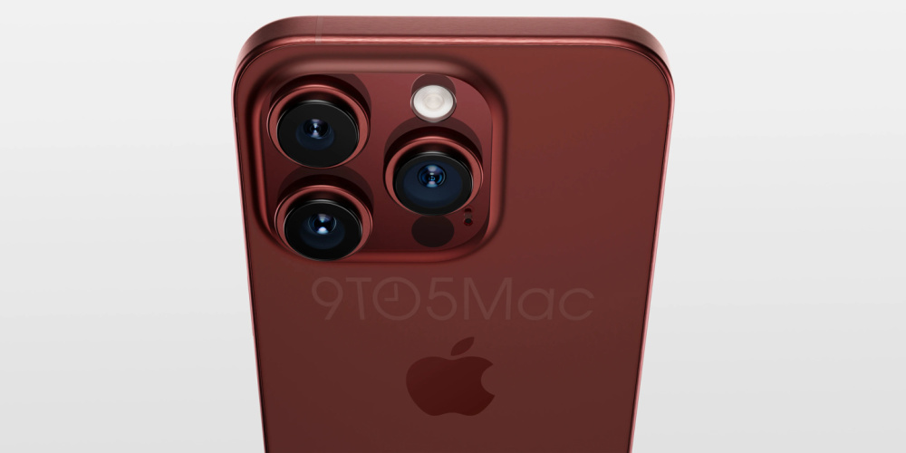 苹果iPhone15Pro高清渲染图再曝光：钛合金中框、新增深红色董腾语文高中教学视频