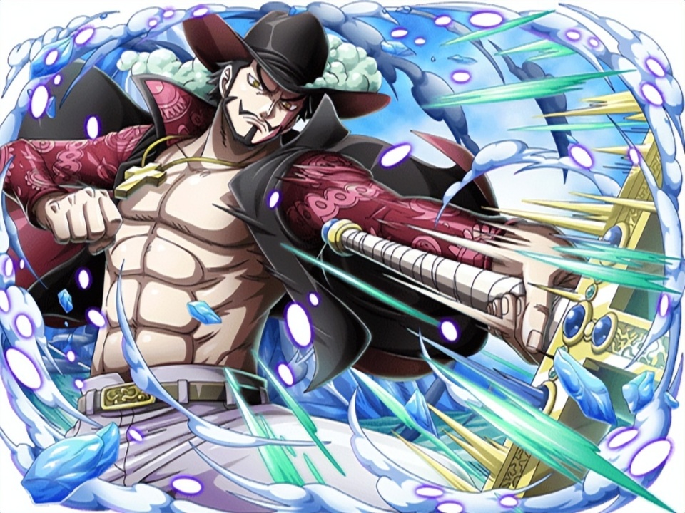 海贼王世界最强剑客鹰眼追加新设定过去的经历让他恨上海军