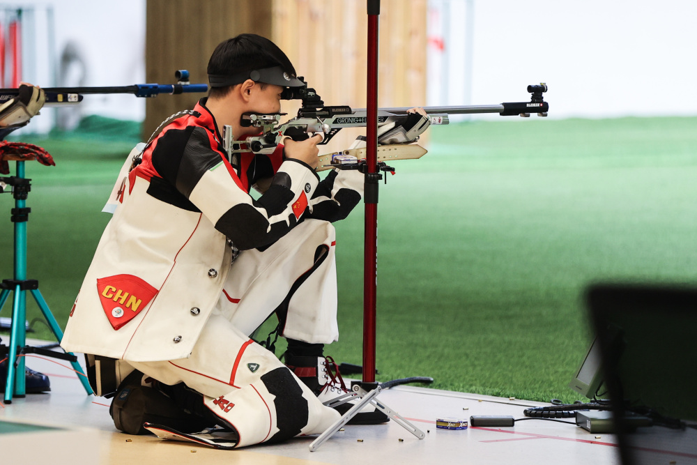 射击——男子50米步枪3种姿势团体赛赛况_腾讯新闻