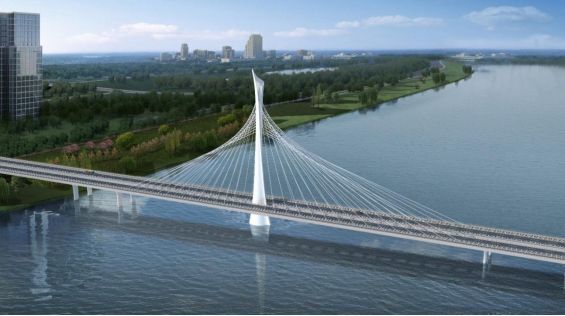 空间之美 滹沱河特大桥取得新突破