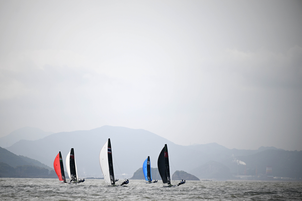 帆船——男子快速艇-49人级赛况