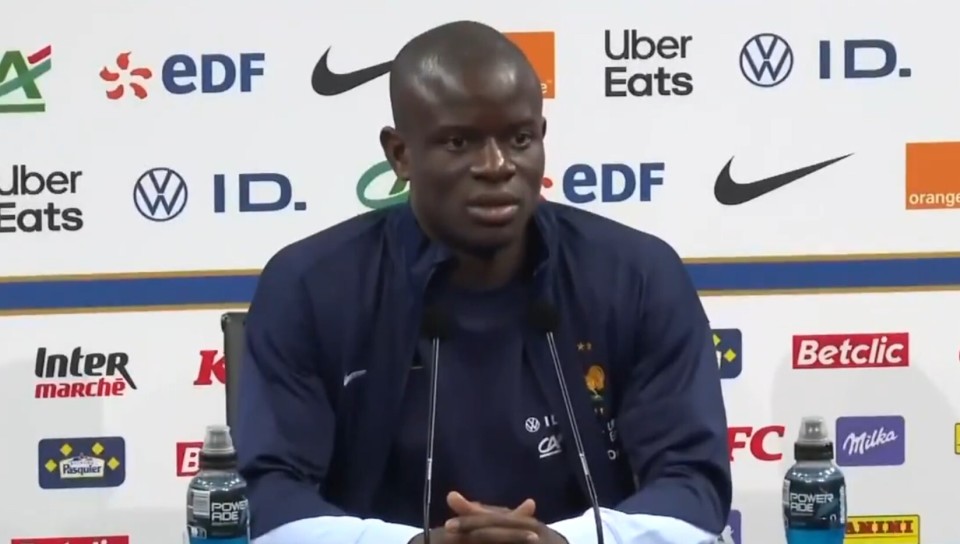 坎特:祝贺皇马赢得欧冠;曾担心自己再也没机会代表法国队