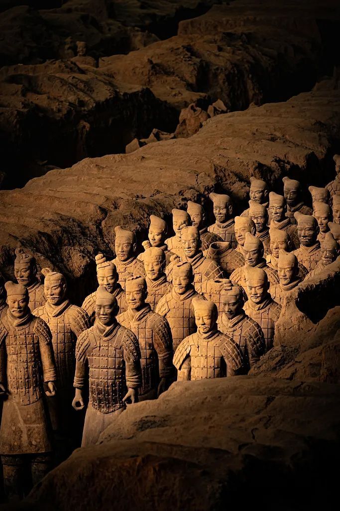 兵马俑的四张图,看完,被震撼到!