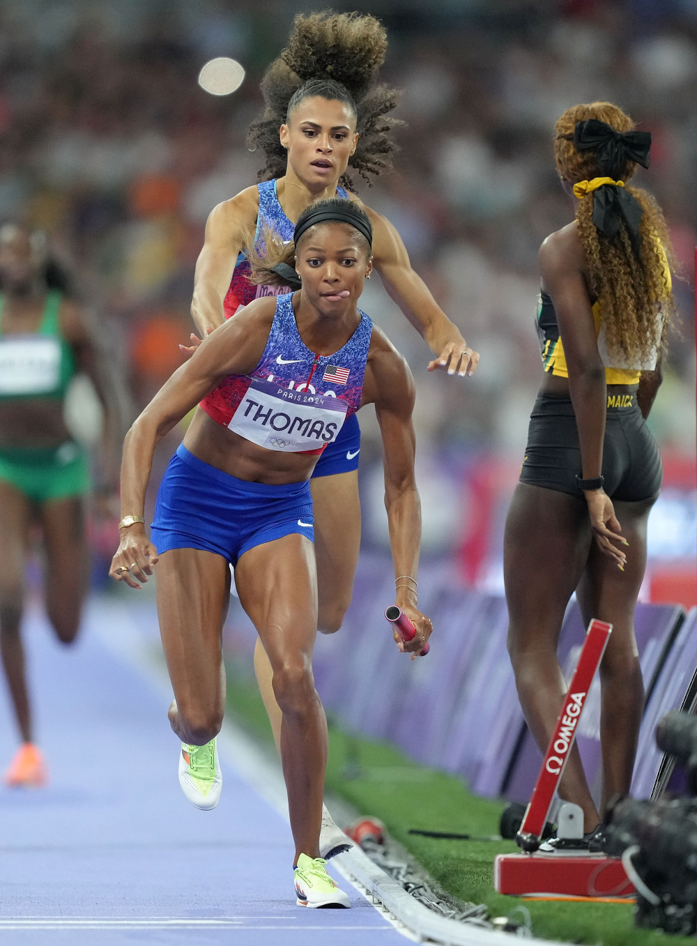 巴黎奥运会丨田径——女子4x400米接力决赛赛况