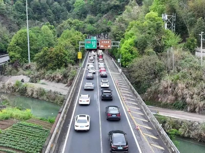 假期前夕,浙江省交通集团高速公路台州管理中心所辖路段的流量水平
