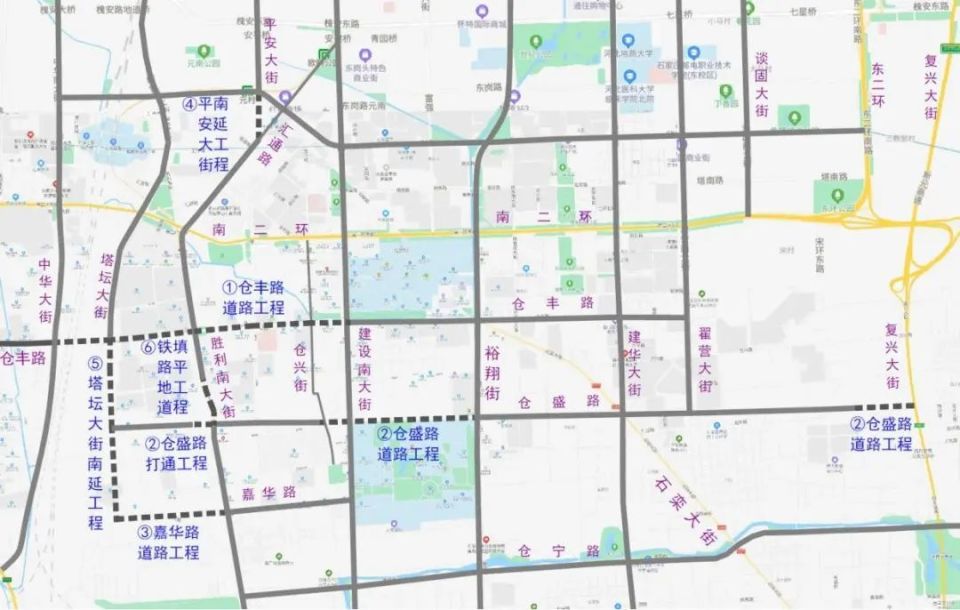 石家庄市自然资源和规划局市政基础设施规划科按:为优化市区南部区域