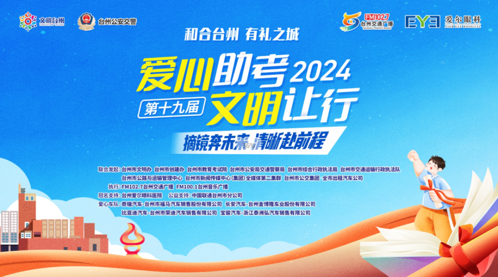 高考期间,台州全市这些路段禁行,禁鸣!