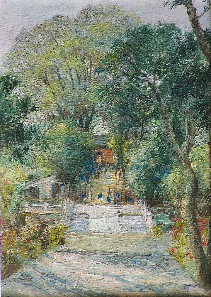 苏州美专创始人朱士杰油画作品集中亮相苏州美术馆_腾讯新闻