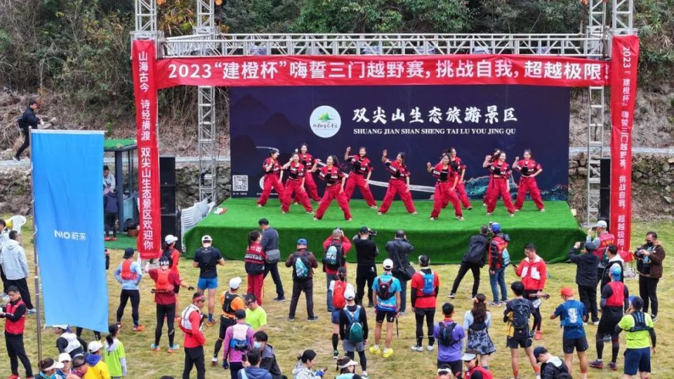 赛事途径古色古香的东屏古村落,三门最高峰皇嬉梁,历史悠久的岩下村