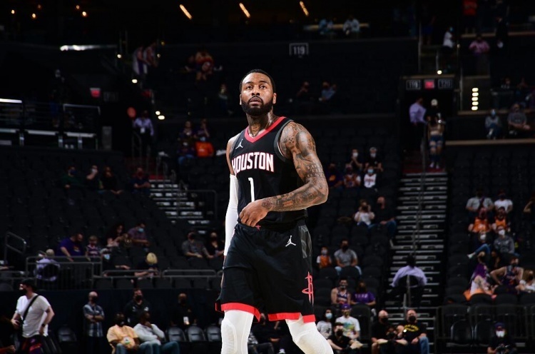 直播吧7月19日讯 近日,前火箭球员约翰-沃尔参加了the knuckleheads