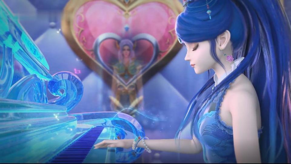 叶罗丽：音公主秘密揭晓，擅长七彩笛和水晶琴，是情公主的好姐姐