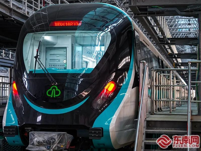 福州滨海快线列车来了!多图来袭,揭开它神秘的面纱