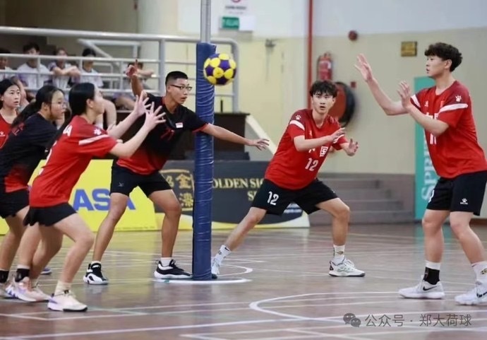 亚洲青少年荷球锦标赛落幕 郑州大学荷球队摘季军